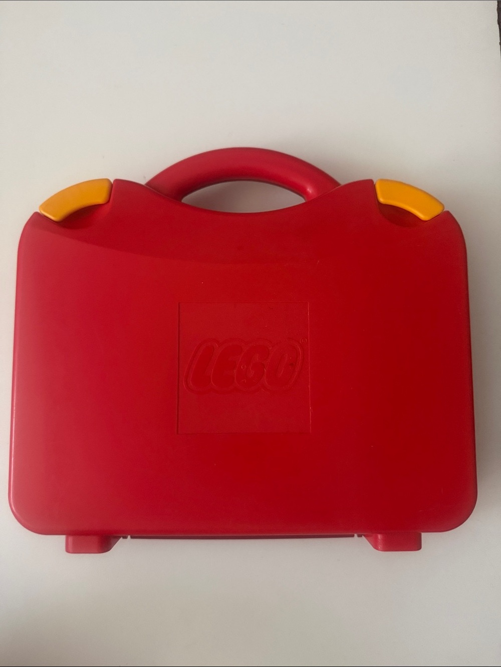 Lego Red Storage Case with Molded Logo